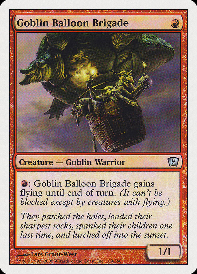 Goblin Balloon Brigade [Ninth Edition] | Webway Games
