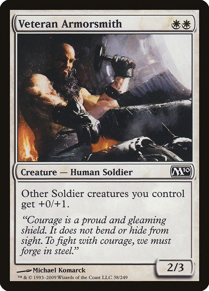 Veteran Armorsmith [Magic 2010] | Webway Games