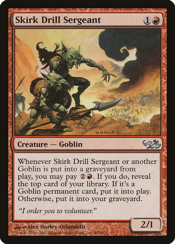 Skirk Drill Sergeant [Duel Decks: Elves vs. Goblins] | Webway Games
