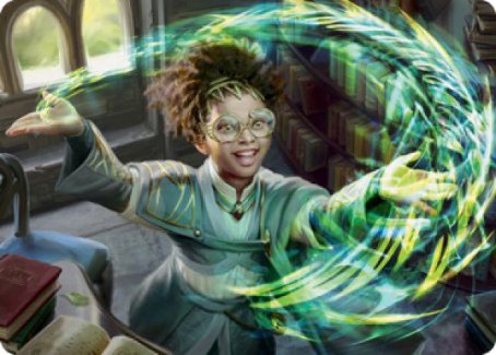 Eureka Moment Art Card [Strixhaven: School of Mages Art Series] | Webway Games