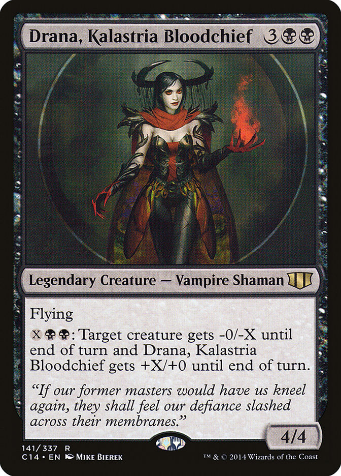 Drana, Kalastria Bloodchief [Commander 2014] | Webway Games