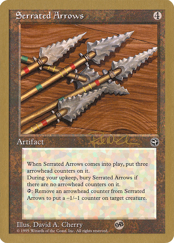 Serrated Arrows (Paul McCabe) (SB) [World Championship Decks 1997] | Webway Games
