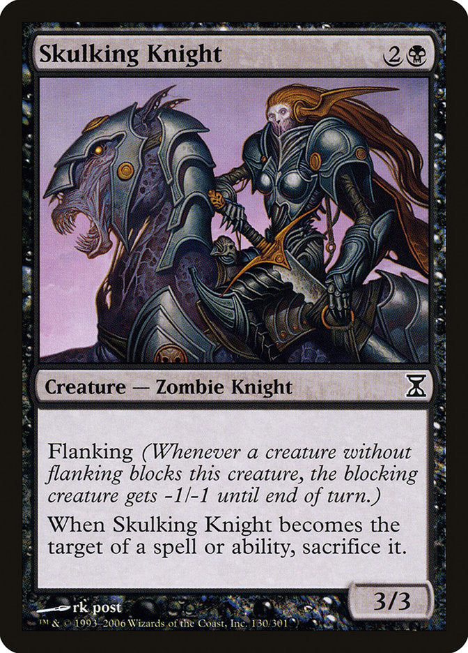 Skulking Knight [Time Spiral] | Webway Games
