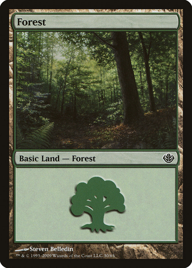 Forest (#30) [Duel Decks: Garruk vs. Liliana] | Webway Games