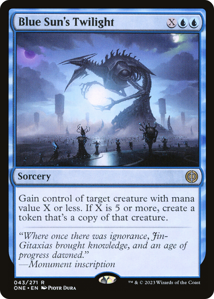 Blue Sun's Twilight [Phyrexia: All Will Be One] | Webway Games