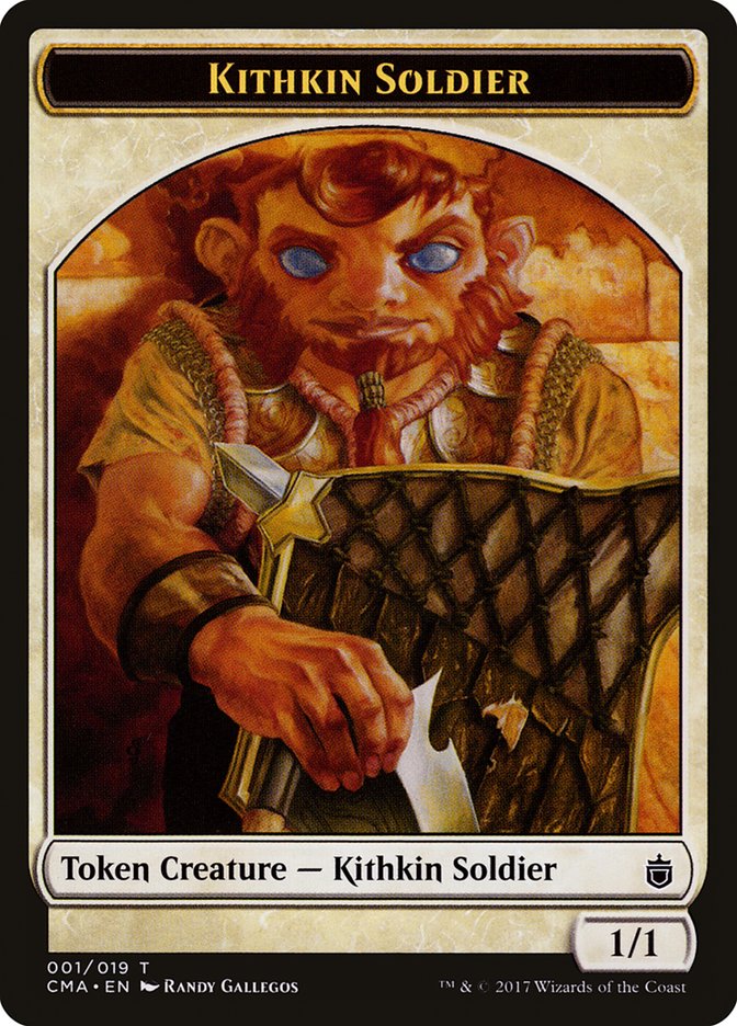 Kithkin Soldier [Commander Anthology Tokens] | Webway Games