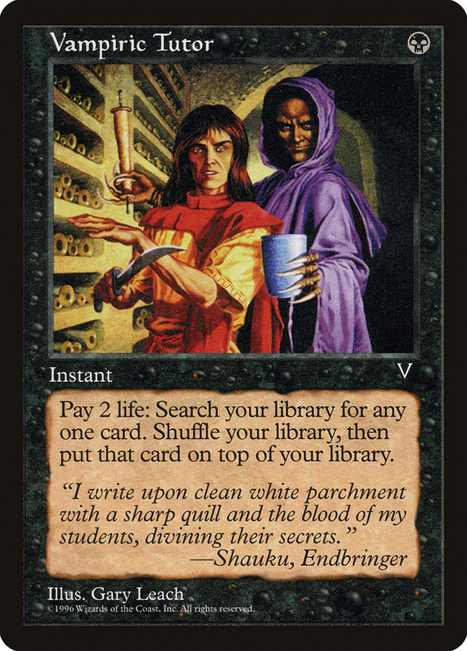Vampiric Tutor [Visions] | Webway Games