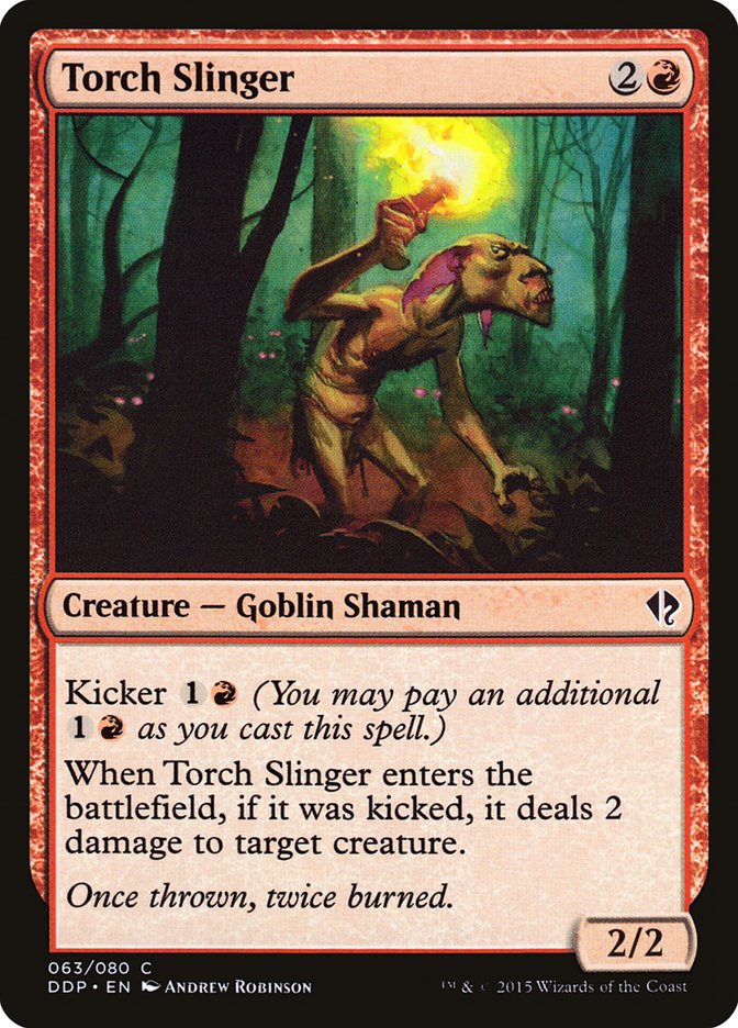 Torch Slinger [Duel Decks: Zendikar vs. Eldrazi] | Webway Games