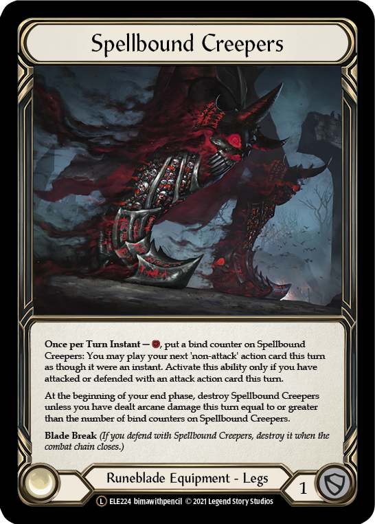 Spellbound Creepers [U-ELE224] Unlimited Rainbow Foil | Webway Games