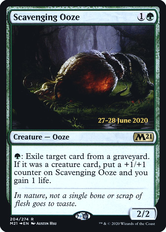 Scavenging Ooze  [Core Set 2021 Prerelease Promos] | Webway Games