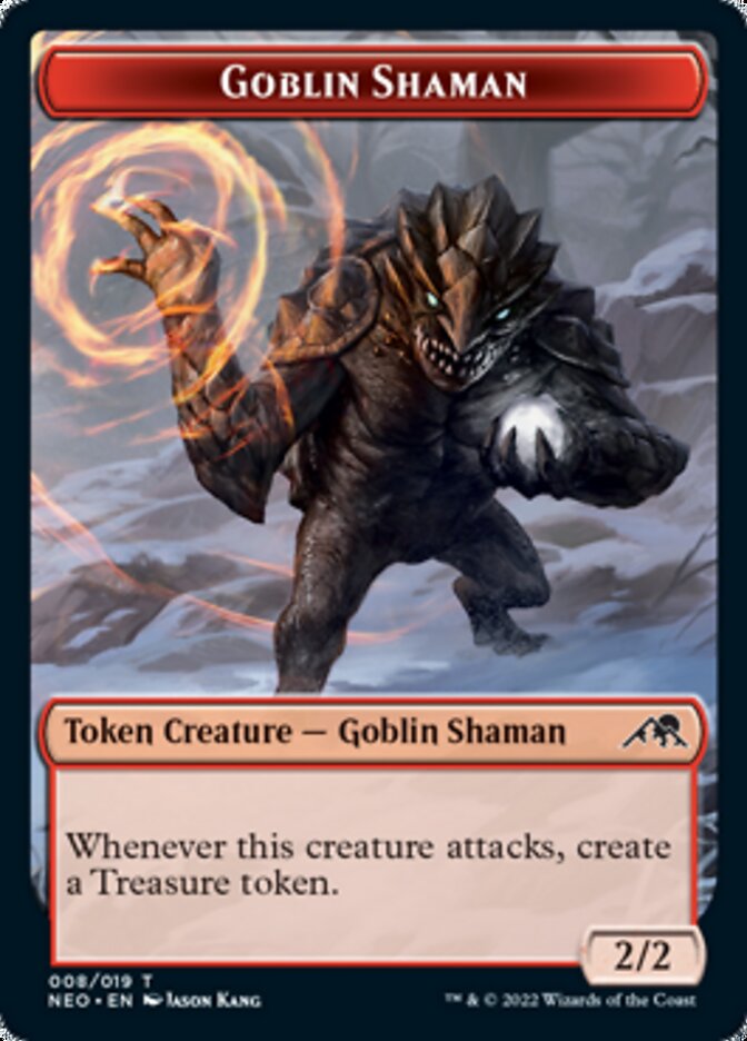 Goblin Shaman Token [Kamigawa: Neon Dynasty Tokens] | Webway Games
