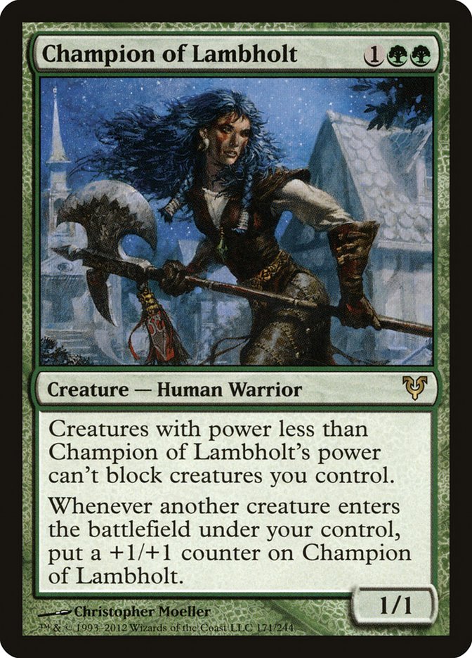 Champion of Lambholt [Avacyn Restored] | Webway Games