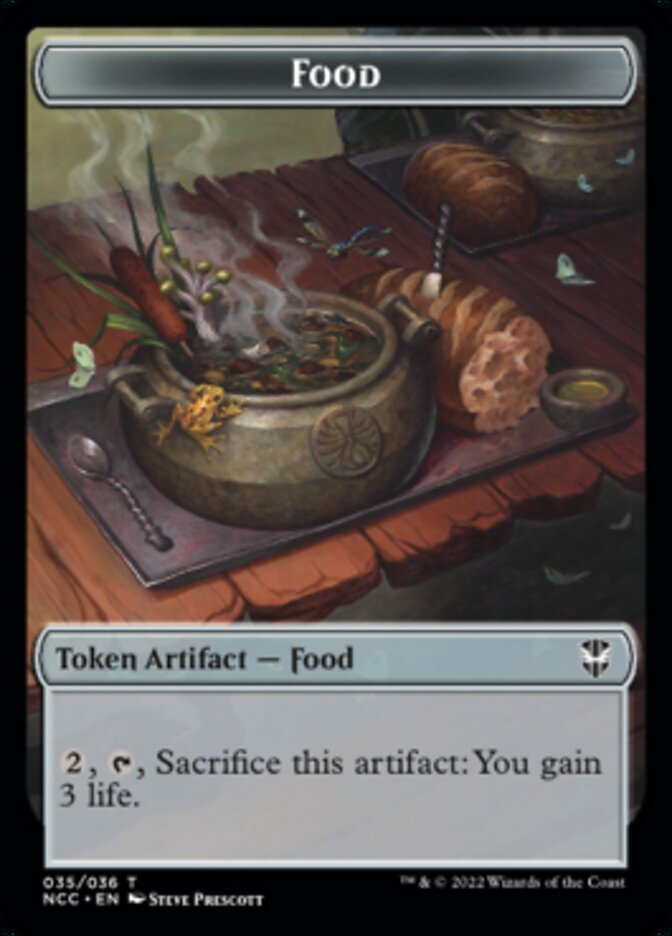Food // Citizen Double-sided Token [Streets of New Capenna Commander Tokens] | Webway Games