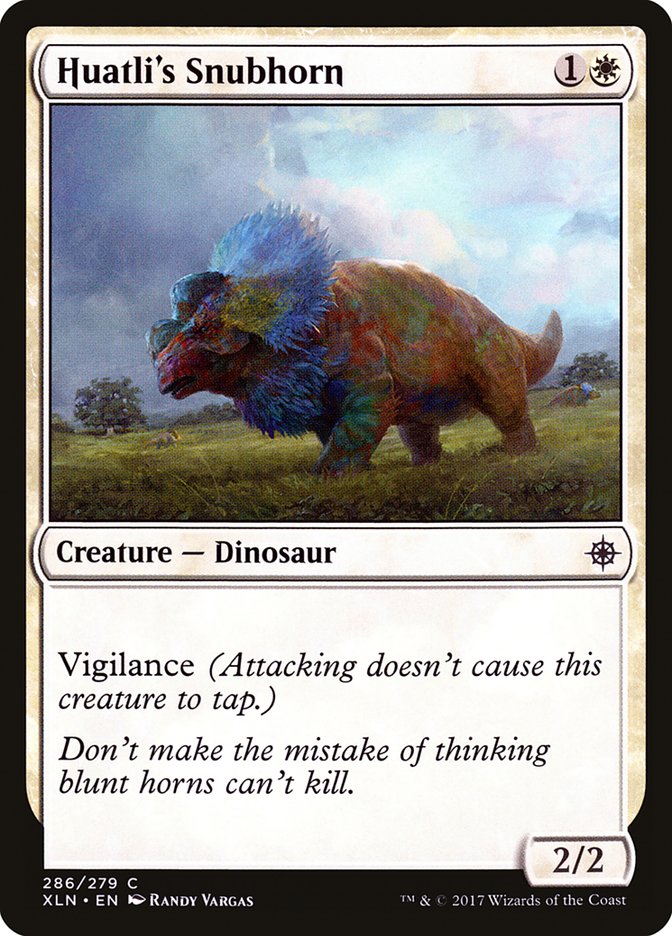 Huatli's Snubhorn [Ixalan] | Webway Games