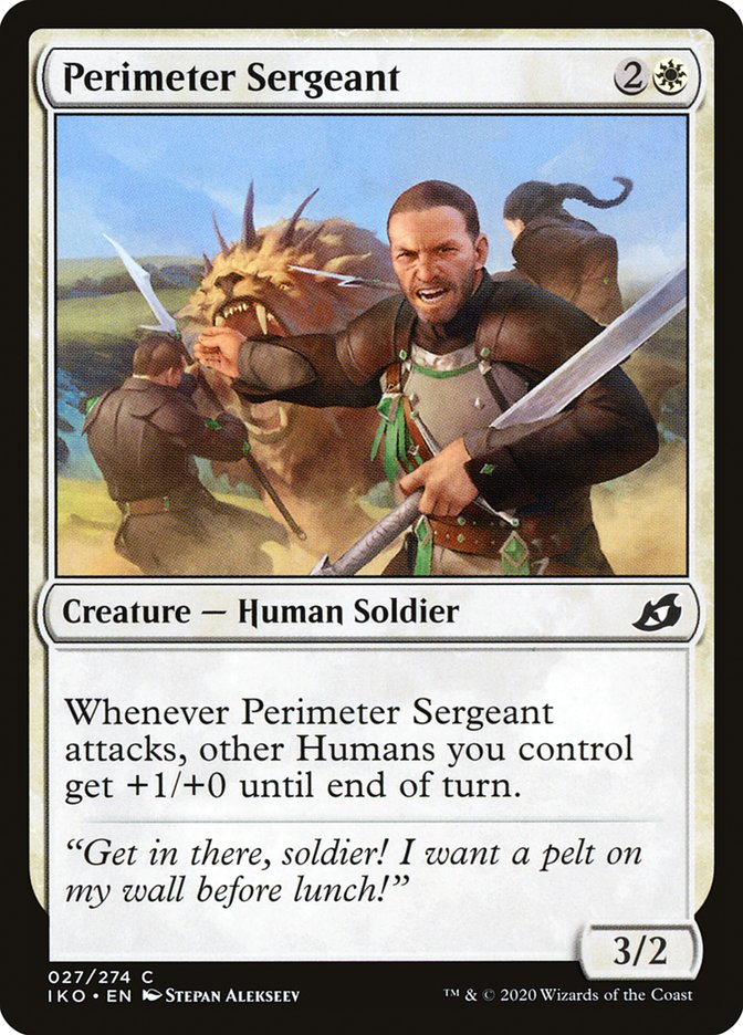 Perimeter Sergeant [Ikoria: Lair of Behemoths] | Webway Games