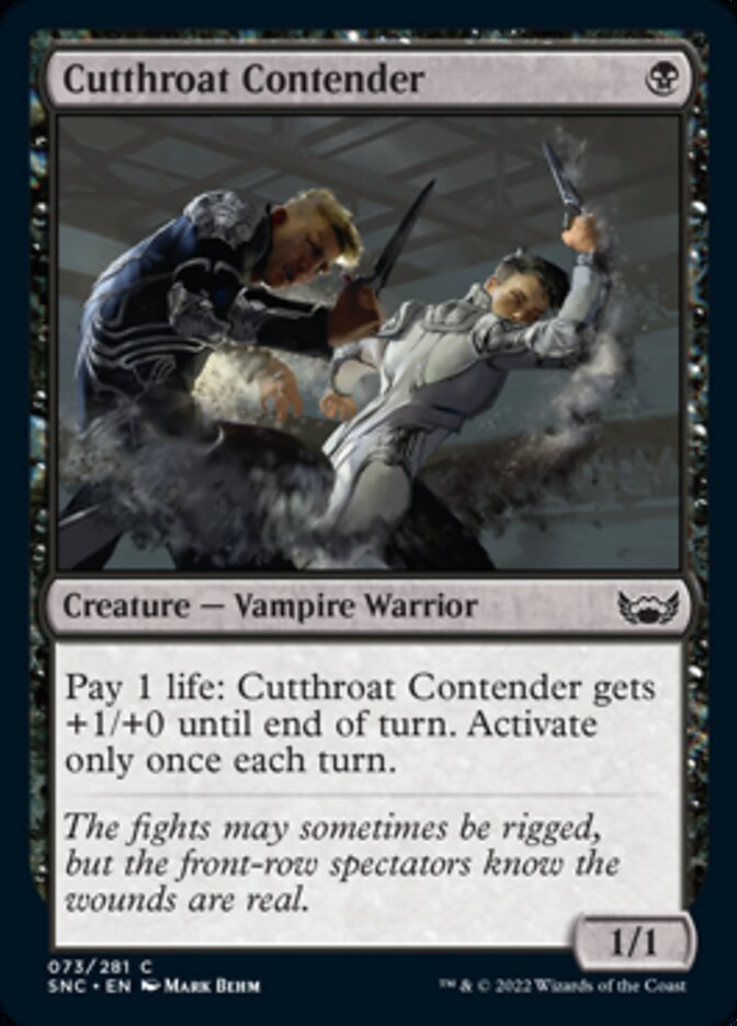 Cutthroat Contender [Streets of New Capenna] | Webway Games