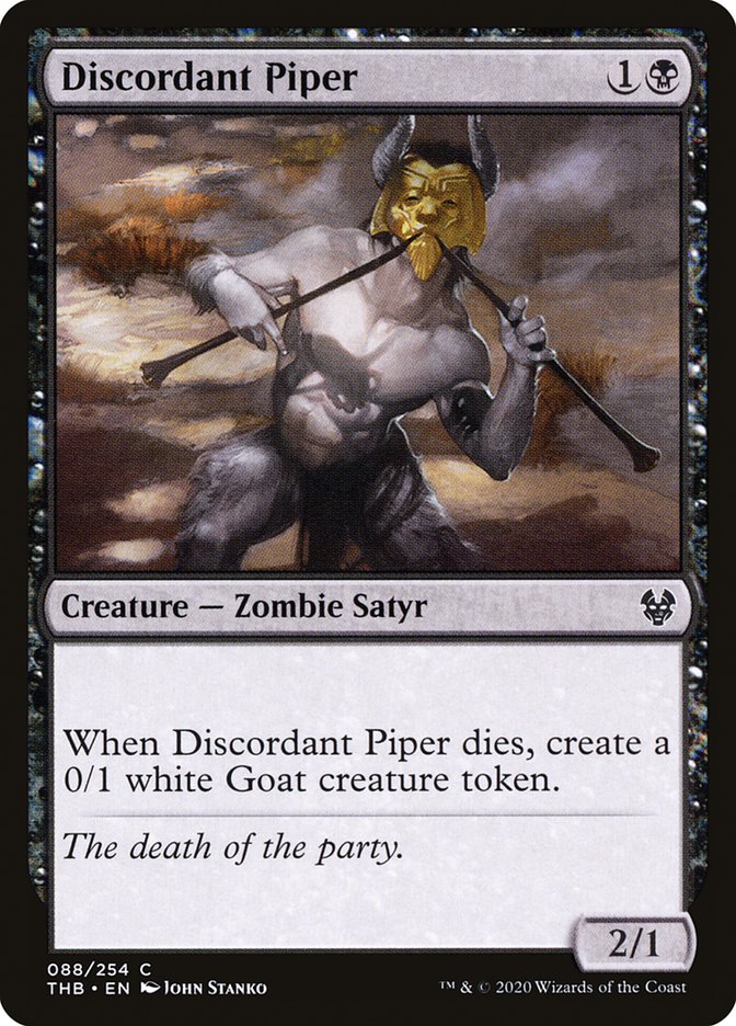 Discordant Piper [Theros Beyond Death] | Webway Games