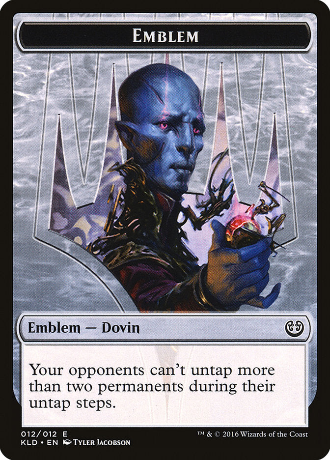 Dovin Baan Emblem [Kaladesh Tokens] | Webway Games