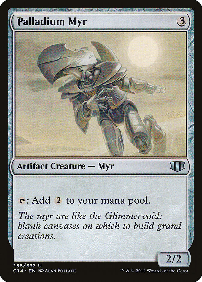 Palladium Myr [Commander 2014] | Webway Games