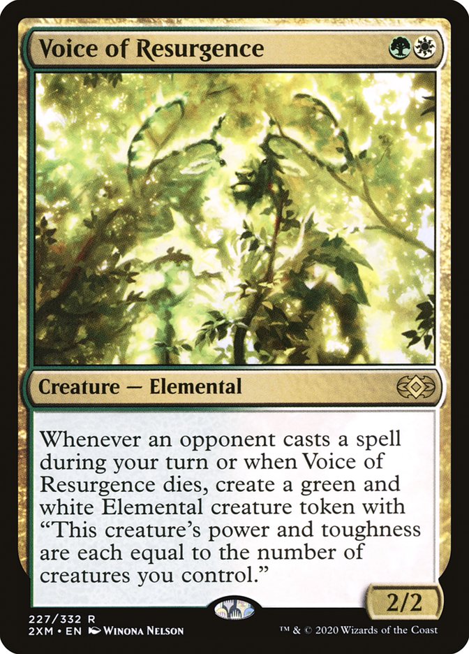 Voice of Resurgence [Double Masters] | Webway Games
