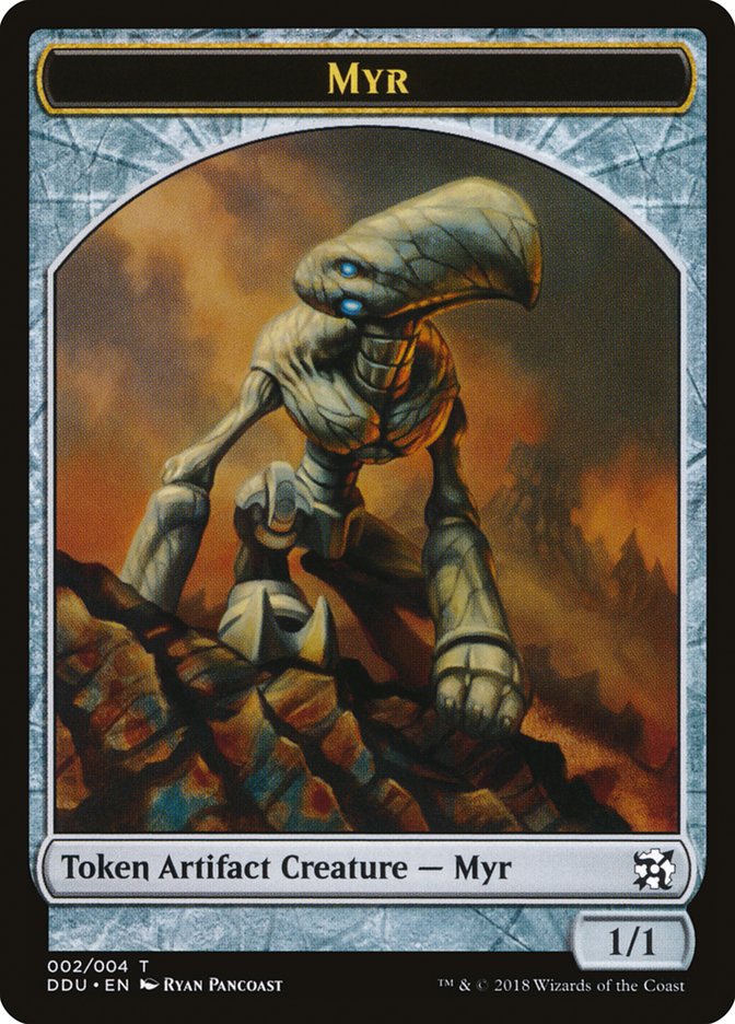 Myr Token [Duel Decks: Elves vs. Inventors Tokens] | Webway Games