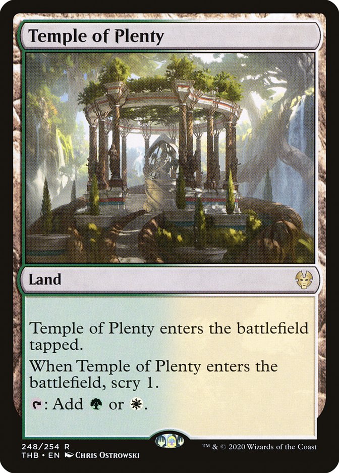 Temple of Plenty [Theros Beyond Death] | Webway Games
