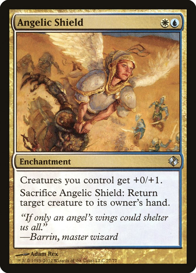 Angelic Shield [Duel Decks: Venser vs. Koth] | Webway Games