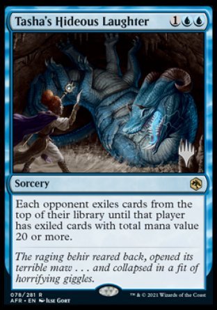 Tasha's Hideous Laughter (Promo Pack) [Dungeons & Dragons: Adventures in the Forgotten Realms Promos] | Webway Games