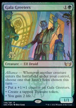 Gala Greeters [Streets of New Capenna Prerelease Promos] | Webway Games