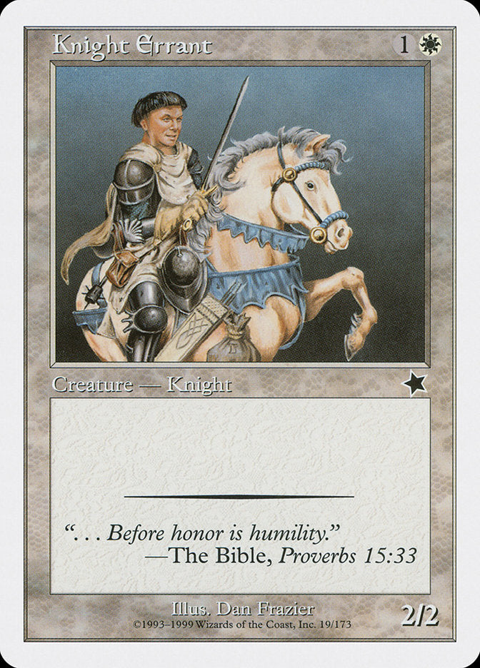 Knight Errant [Starter 1999] | Webway Games