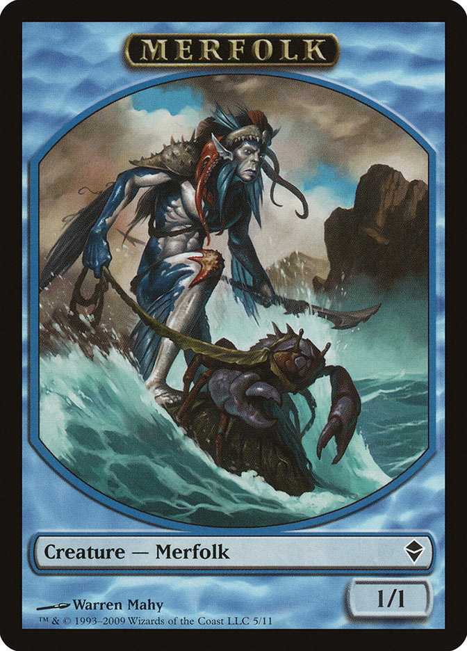 Merfolk [Zendikar Tokens] | Webway Games