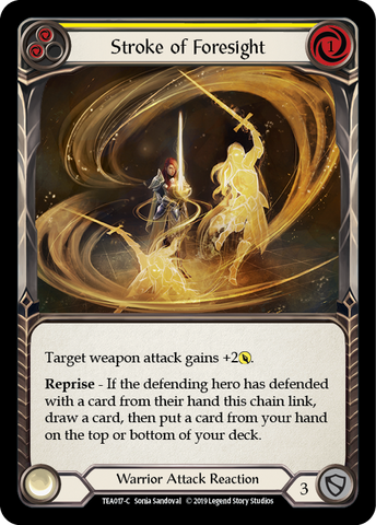 Stroke of Foresight (Yellow) [TEA017-C] 1st Edition Normal