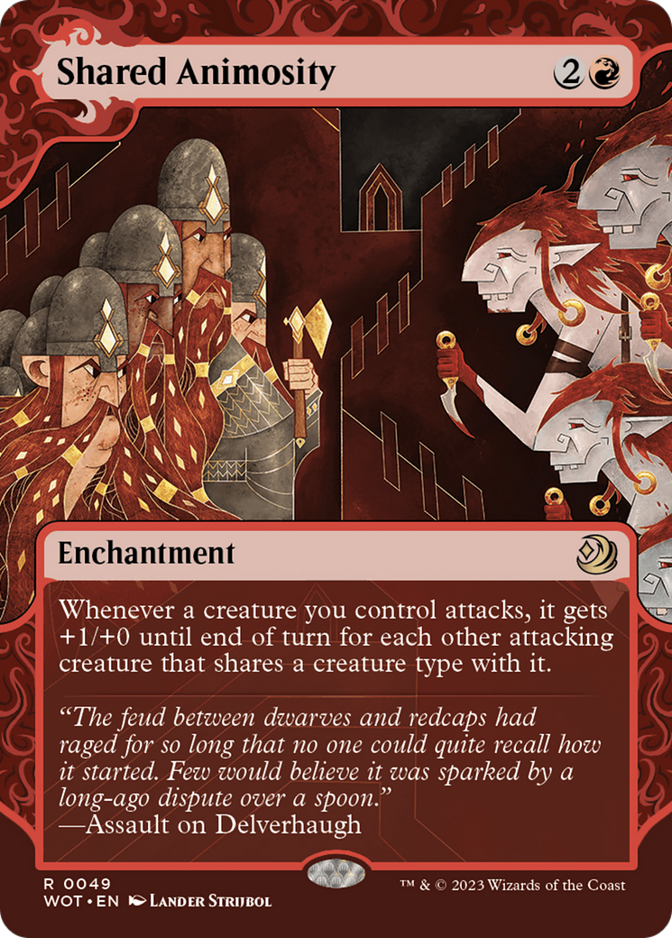 Shared Animosity [Wilds of Eldraine: Enchanting Tales] | Webway Games