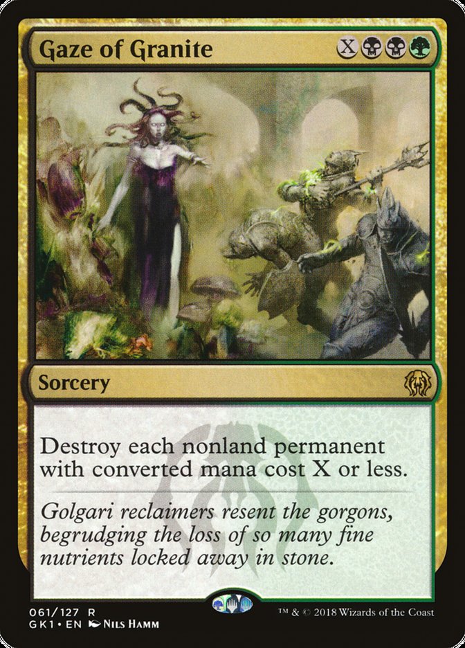 Gaze of Granite [GRN Guild Kit] | Webway Games