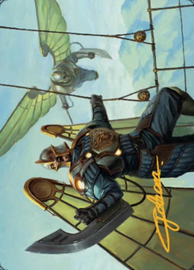 Air Marshal Art Card (Gold-Stamped Signature) [The Brothers' War Art Series] | Webway Games