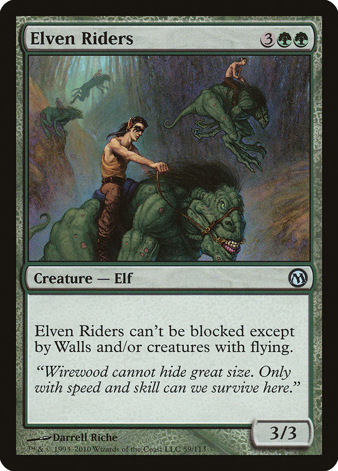 Elven Riders [Duels of the Planeswalkers] | Webway Games