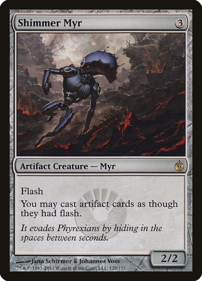Shimmer Myr [Mirrodin Besieged] | Webway Games
