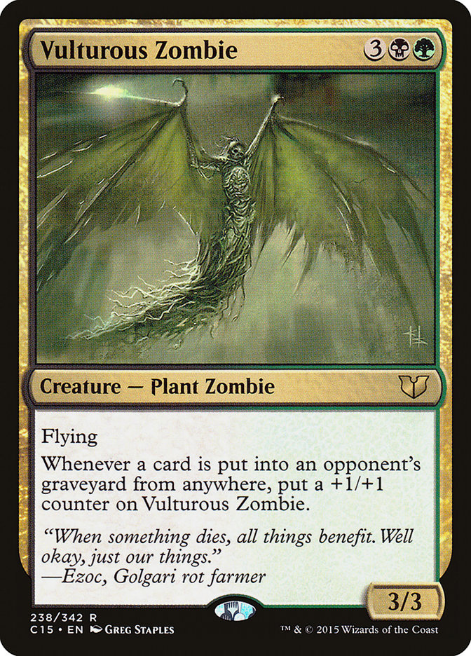 Vulturous Zombie [Commander 2015] | Webway Games