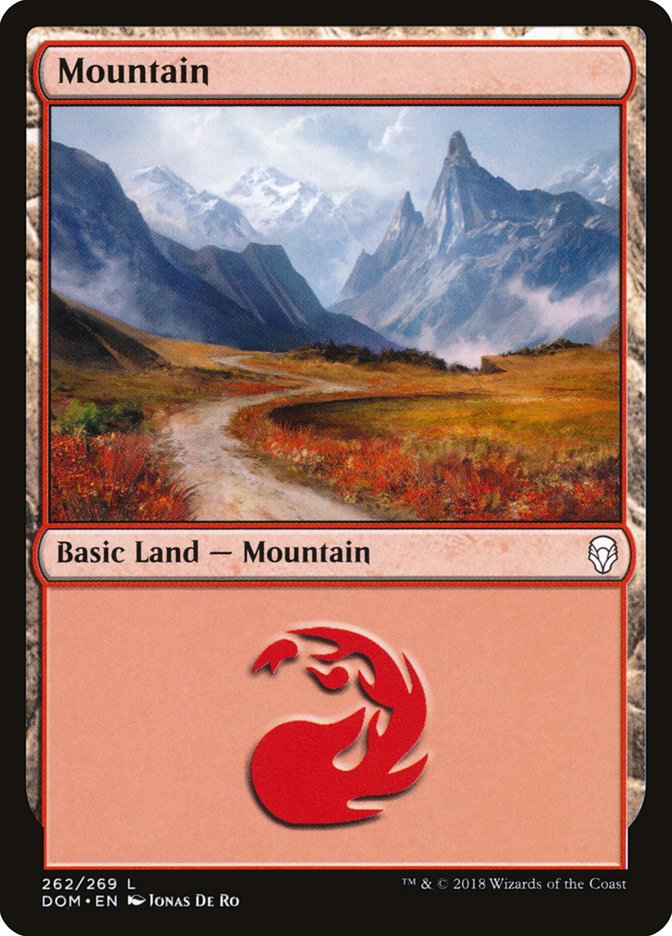 Mountain (#262) [Dominaria] | Webway Games