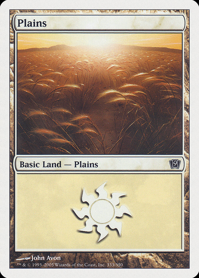 Plains (#333) [Ninth Edition] | Webway Games