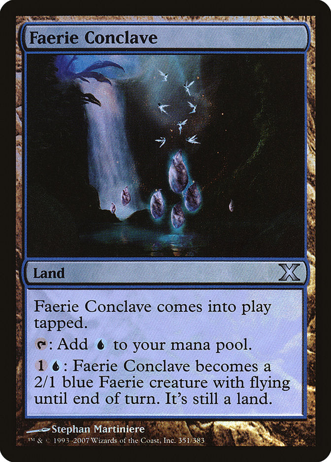 Faerie Conclave (Premium Foil) [Tenth Edition] | Webway Games