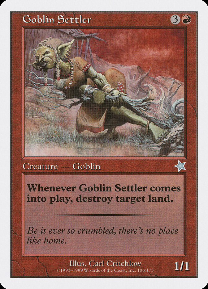Goblin Settler [Starter 1999] | Webway Games