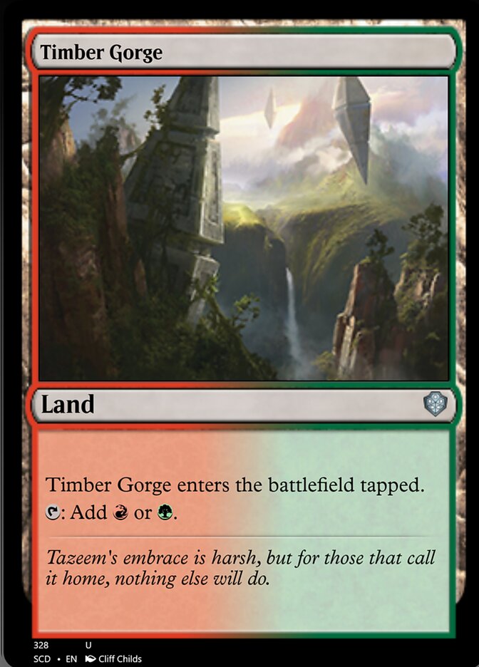 Timber Gorge [Starter Commander Decks] | Webway Games