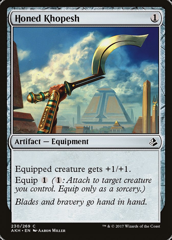 Honed Khopesh [Amonkhet] | Webway Games