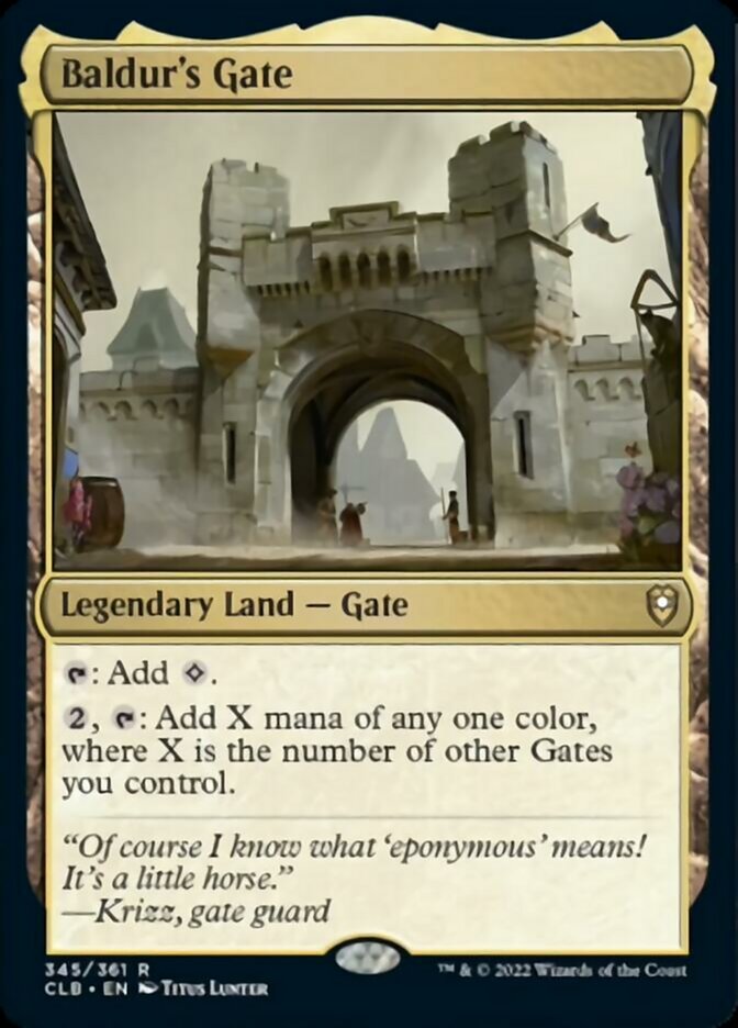 Baldur's Gate [Commander Legends: Battle for Baldur's Gate] | Webway Games