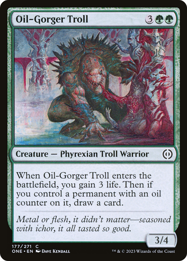 Oil-Gorger Troll [Phyrexia: All Will Be One] | Webway Games