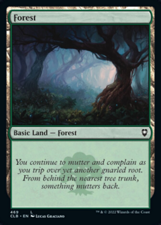Forest (469) [Commander Legends: Battle for Baldur's Gate] | Webway Games