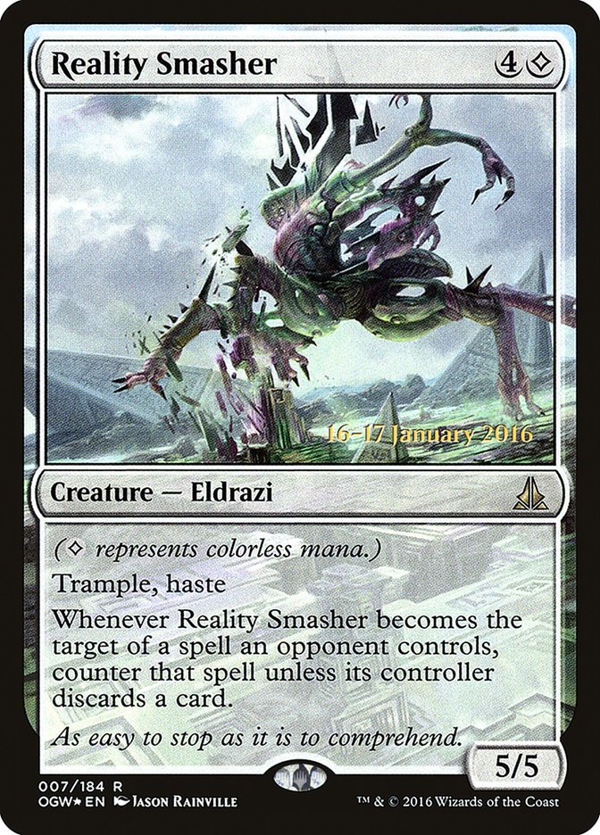 Reality Smasher (Prerelease) [Oath of the Gatewatch Prerelease Promos] | Webway Games
