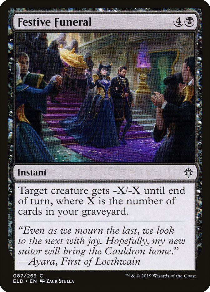 Festive Funeral [Throne of Eldraine] | Webway Games