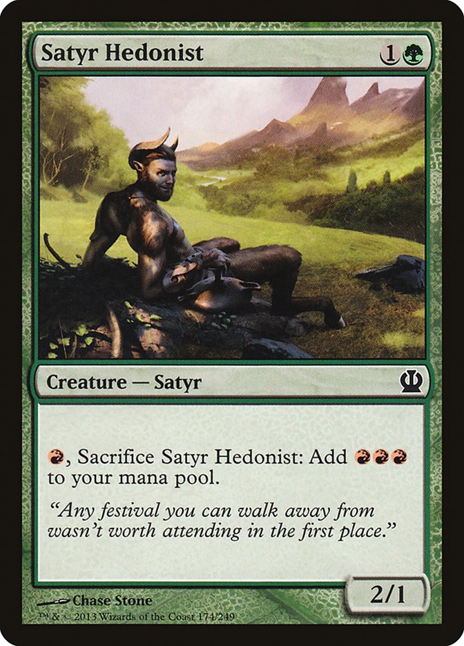 Satyr Hedonist [Theros] | Webway Games